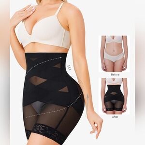 Tummy Control Body Shaper High Waist Butt Lifter Thigh Slimmer Shapewear Shorts
